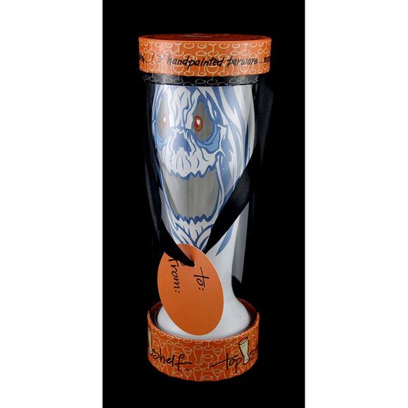 Three Sheets Hand Painted Ghost Pilsner Glass - Picture 5 of 5